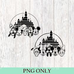 mickey and friends png, mickey mouse png, disney world png, mickey and minnie, disney png, mickey family trip, mickeypng