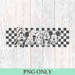 vintage mickey and friends png, mickey mouse png, disney world png, mickey and minnie, disney png, mickey family trip