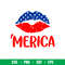 America Lips, American Flag Lips Svg, US Flag Lips Svg Files, 4th of July Svg, Png, Eps, Dxf File.jpeg