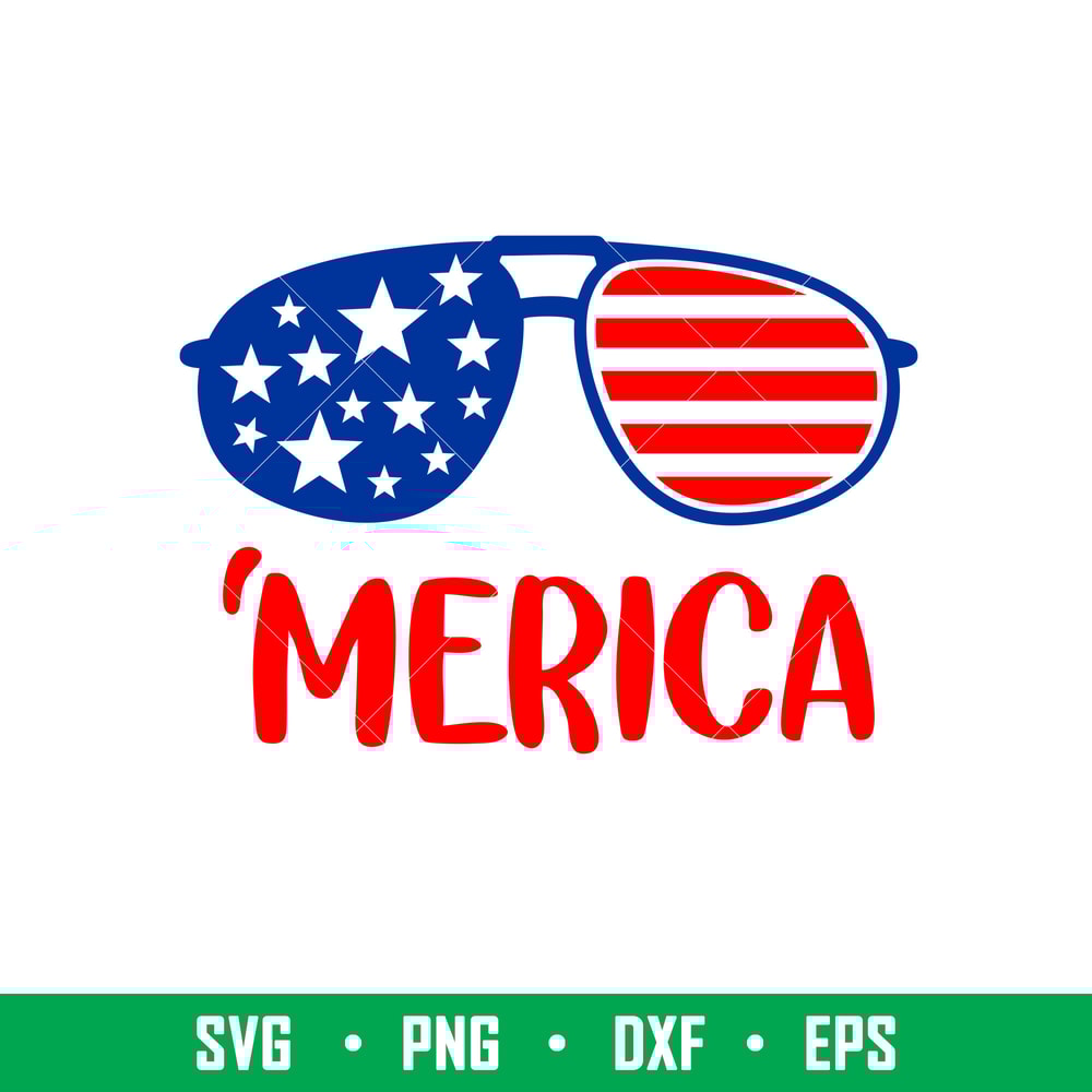 America Sunglasses, Merica Svg American Flag Svg Sunglasses Svg Fourth of July Svg US Flag America Svg 4th of July Png Patriotic Svg, Png, Eps, Dxf File.jpeg