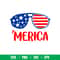 America Sunglasses, Merica Svg American Flag Svg Sunglasses Svg Fourth of July Svg US Flag America Svg 4th of July Png Patriotic Svg, Png, Eps, Dxf File.jpeg