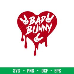 bad bunny 16, bad bunny svg, yo perreo sola svg, bad bunny logo svg, el conejo malo svg, png eps, dxf file
