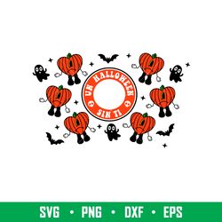 bad bunny un halloween sin ti full wrap,bad bunny un halloween sin ti full wrap svg, starbucks svg, coffee ring svg, col