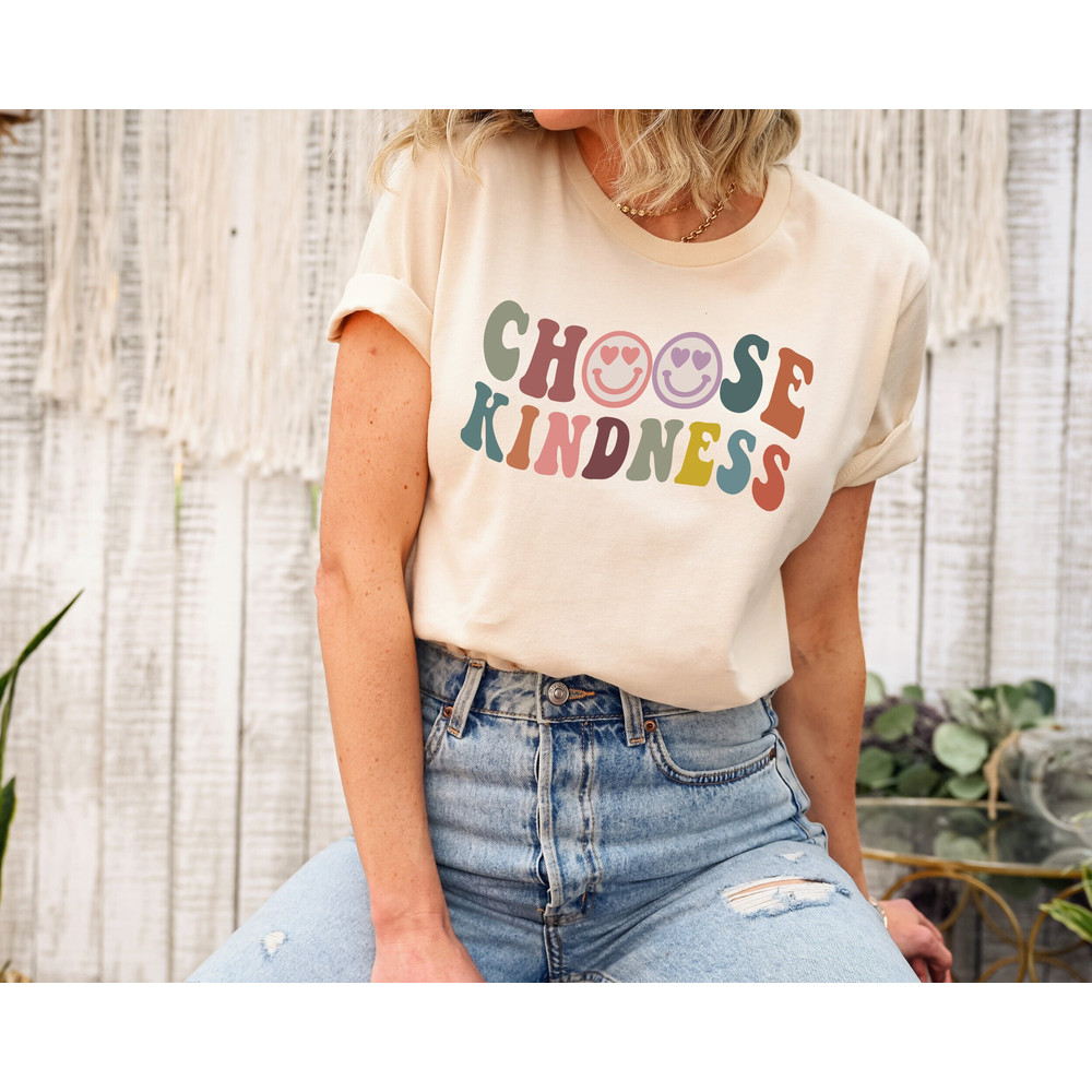 Be Kind Shirt, Choose Kindness Shirt, Be Kind Tee, Be Kind T-Shirt, Womens Shirt, Positive Shirt, Kindness Tees, Choose Kindness T-Shirt - 1.jpg