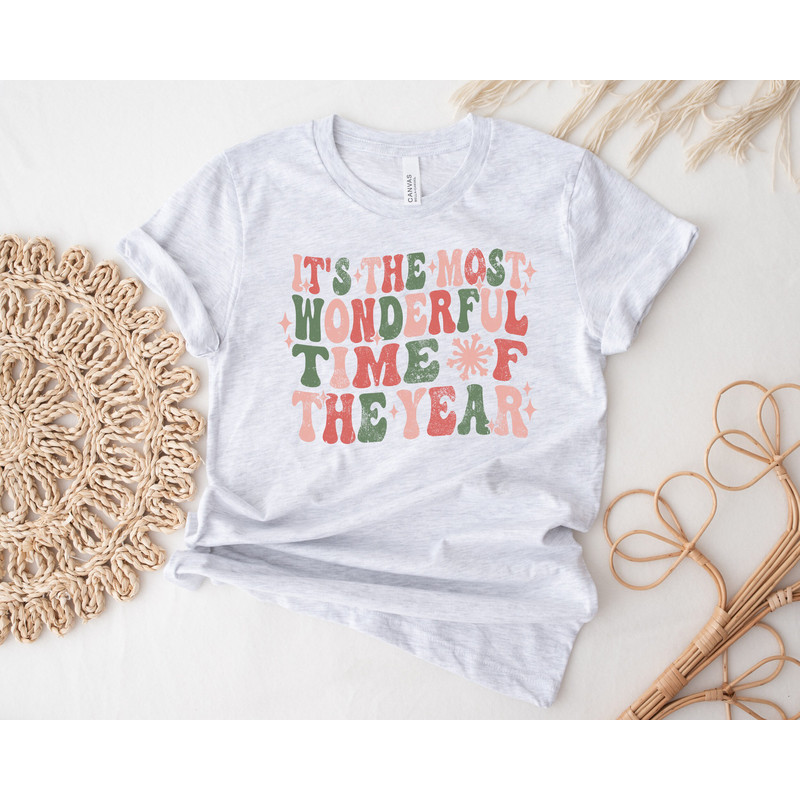 Christmas Sweatshirt, Christmas Crewneck, Womens Christmas Sweaters, Its the Most Wonderful Time of The Year, Tis the Season Sweatshirt - 4.jpg