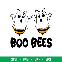 boo bees, boo bees svg, ghost bee svg, boo svg, halloween svg,png, dxf,eps file