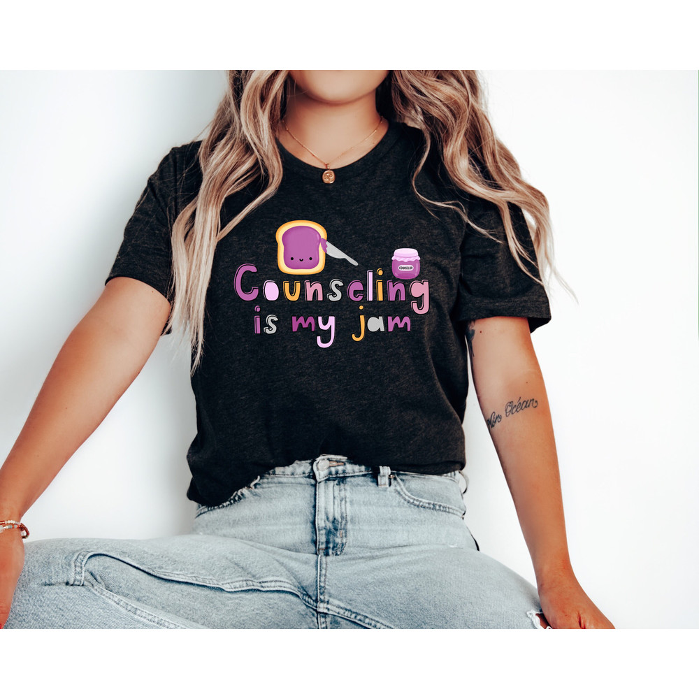 School Counselor Shirt, Counseling is my Jam, School Counselor Tee, Counselor Shirts, Counselor Gift, School Psychologist Shirt - 5.jpg