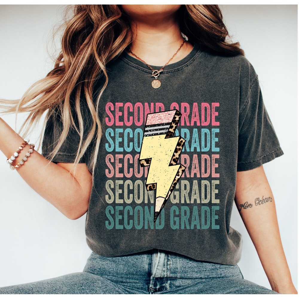 Second Grade Shirt, Second Grade Teacher Shirt, 2nd Grade Teacher Shirt, Grade 2 Teacher Shirt, Second Grade Teacher Gift, 2nd Grade Tees - 1.jpg