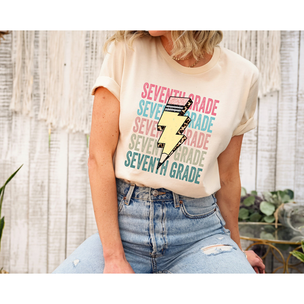Seventh Grade Shirt, Seventh Grade Teacher Shirt, 7th Grade Teacher Shirt, Grade 7 Teacher Shirt, Seventh Grade Teacher Gift, 7th Grade Tees - 3.jpg