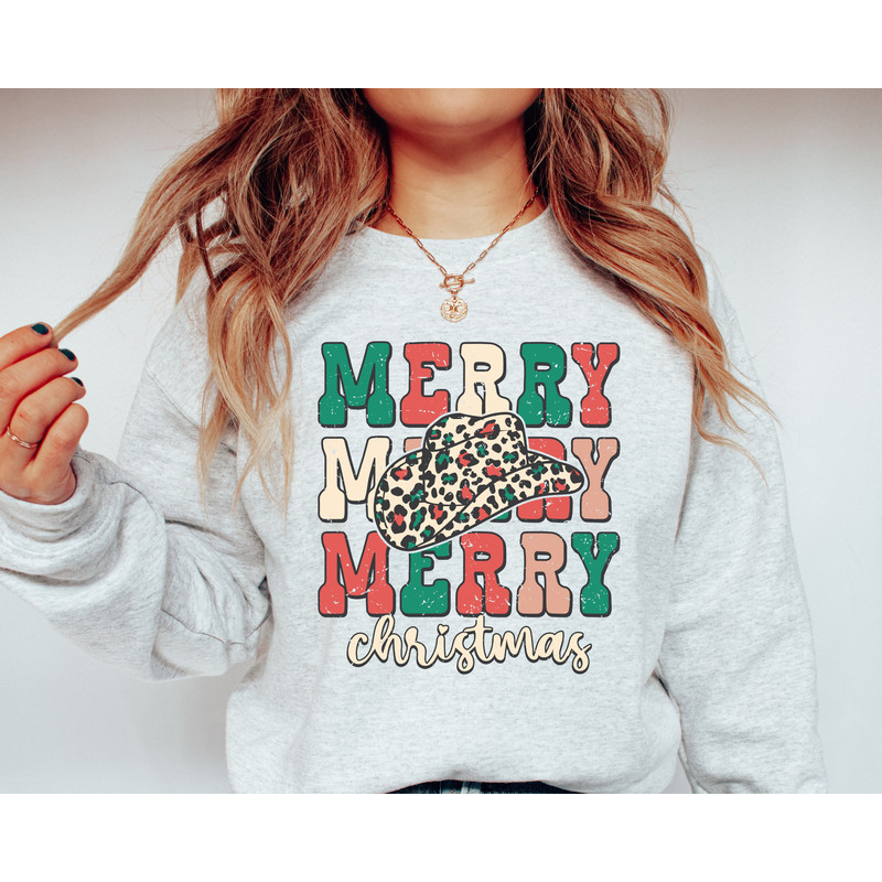 Western Christmas Shirt, Cowboy Christmas Shirt, Country Christmas Shirt, Cowgirl Christmas Shirt, Womens Christmas Shirts, Western Xmas Tee - 4.jpg