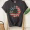 American Flag Sunflower Shirt, Women's Flower Shirt, Independence Shirt, Sunflower Shirt, Floral American Tee, Freedom Shirt, USA Flag Shirt - 4.jpg