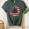 American Flag Sunflower Shirt, Women's Flower Shirt, Independence Shirt, Sunflower Shirt, Floral American Tee, Freedom Shirt, USA Flag Shirt - 5.jpg