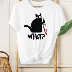 cat what shirt, cat lover shirt, cat shirt, black cat shirt, gifts for her, cute cat shirt, funny cat