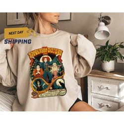 retro hocus pocus sweatshirt, vintage sanderson sisters sweatshirt, 90s halloween movie shirt, witch sisters sweatshirt,