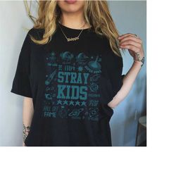 stray kids 5 star album shirt, stray kids skzoo shirt, stray kids 3racha shirt,stray kids s class shirt, 5 star album sh