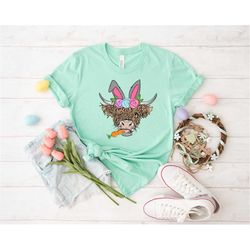 easter cow shirt, happy easter heifers shirt, easter day shirt, kids easter shirt, easter carrot shirt, happy easter shi