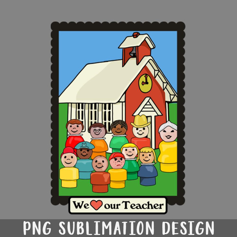 QB06071069-Little People Students Love Their Teacher PNG Download.jpg