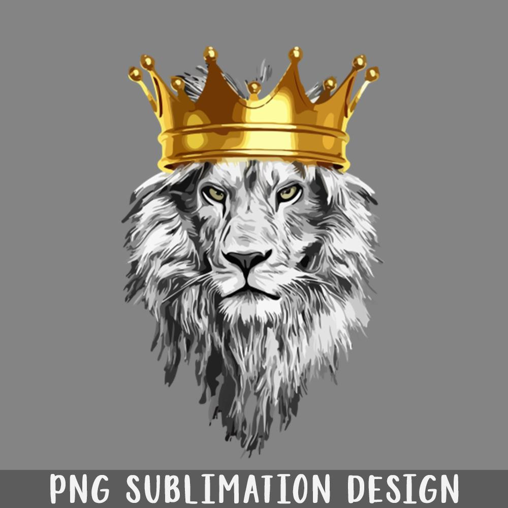 QB06071072-Lion with Crown for lion fans PNG Download.jpg
