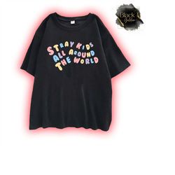 stray kids all around the world shirt, stray kids y2k tee, maniac world tour 2023 shirt,skz concert shirt,stray kids 3ra