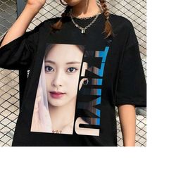 tzuyu twice shirt, twice tzuyu retro bootleg shirt, twice kpop shirt,twice ready to be tour shirt,twice kpop tour shirt,