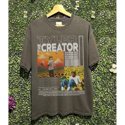 vintage tyler the creator bootleg shirt, tyler the creator merch, tyler the creator vintage t-shirt, flower boy shirt, g