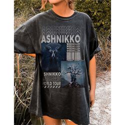 ashnikko vintage shirt comfort colors, ashnikko merch shirt, new album weedkiller shirt, ashnikko music tour 2023 tee, g
