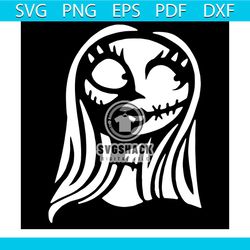 sally face svg, nightmare before christmas svg, sally svg, halloween svg