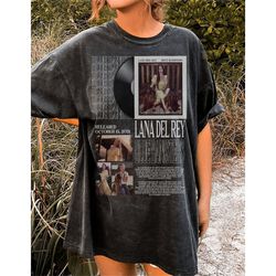 vintage lana del rey vintage shirt comfort colors, lana del rey blue banisters album tshirt, lana del rey graphic unisex