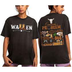 wallen vintage shirt, cowboy wallen shirt, wallen western tshirt, country music shirt, wallen the bull tee, cowgirl tee