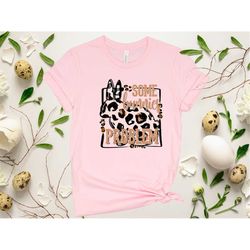 some bunnies problem shirt, easter shirt, bunnies leopard shirt, easter bunny leopard shirt, easter leopard shirt, happy