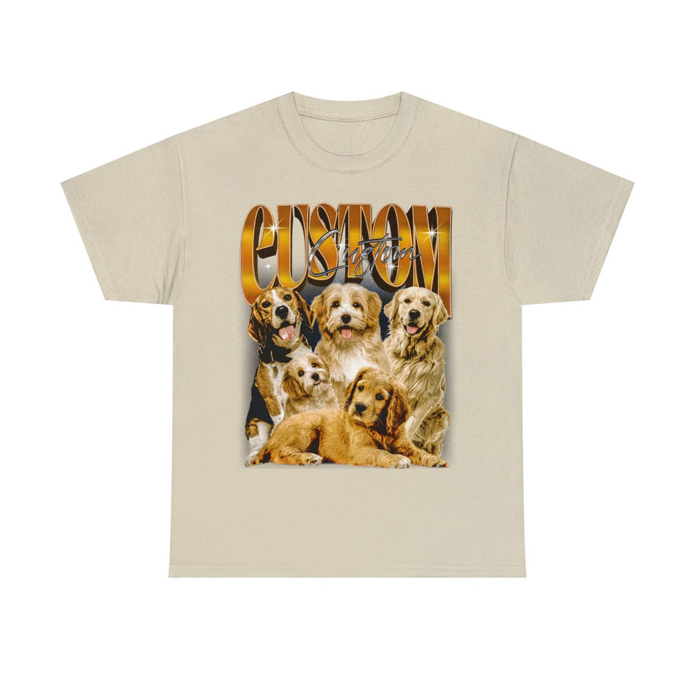 Custom Pet Rap Tee, Custom Cat Bootleg Shirt, Vintage Bootleg Rap Tee, Change Animal Design Tee, Insert Your Design, Customized Shirt - 5.jpg