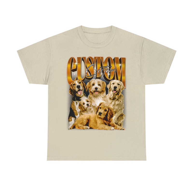 Custom Pet Rap Tee, Custom Cat Bootleg Shirt, Vintage Bootleg Rap Tee, Change Animal Design Tee, Insert Your Design, Customized Shirt - 5.jpg