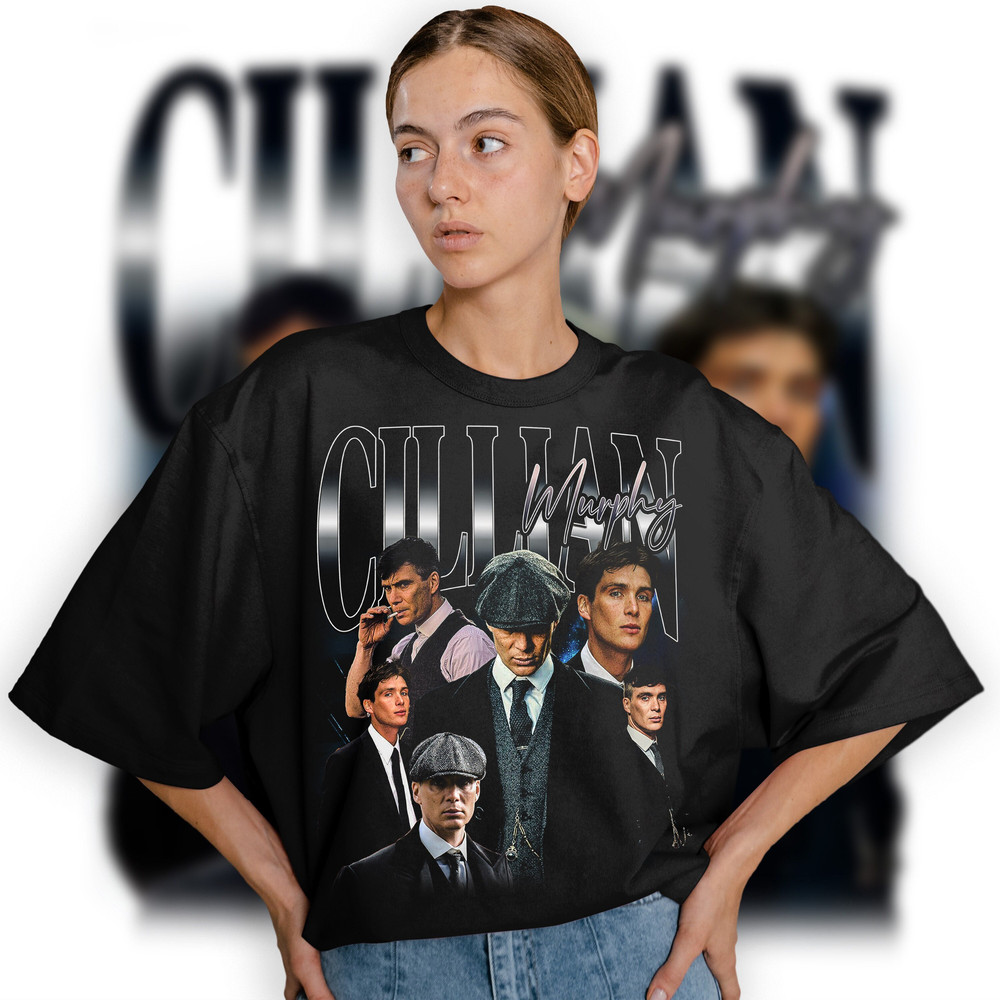 Limited Cillian Murphy Vintage T-Shirt, Cillian Murphy Graphic T-shirt, Retro 90's Fans Homage T-shirt, Gift For Women and Men - 1.jpg