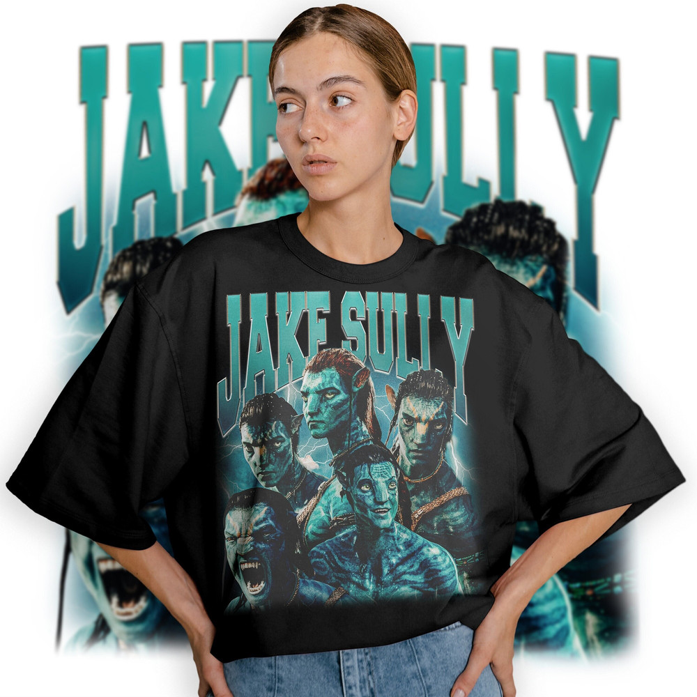 Limited Jake Sully Vintage T-Shirt, Graphic Unisex Jake Sully T-shirt, Retro 90's Jake Sully Fans Homage T-shirt, Gift For Women and Men - 1.jpg