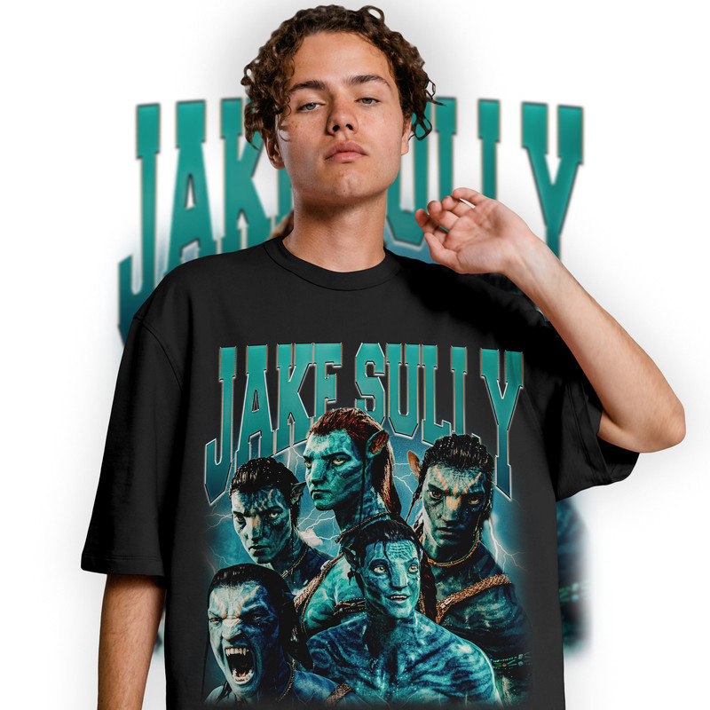 Limited Jake Sully Vintage T-Shirt, Graphic Unisex Jake Sully T-shirt, Retro 90's Jake Sully Fans Homage T-shirt, Gift For Women and Men - 2.jpg