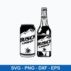 busch light bottle and can svg, busch light svg, png dxf eps file