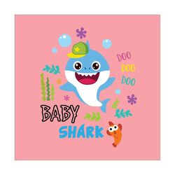baby shark boy with cap svg, baby shark doo doo doo svg, family svg