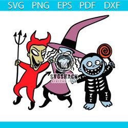 lock shock barrel svg, halloween svg, jack and sally svg