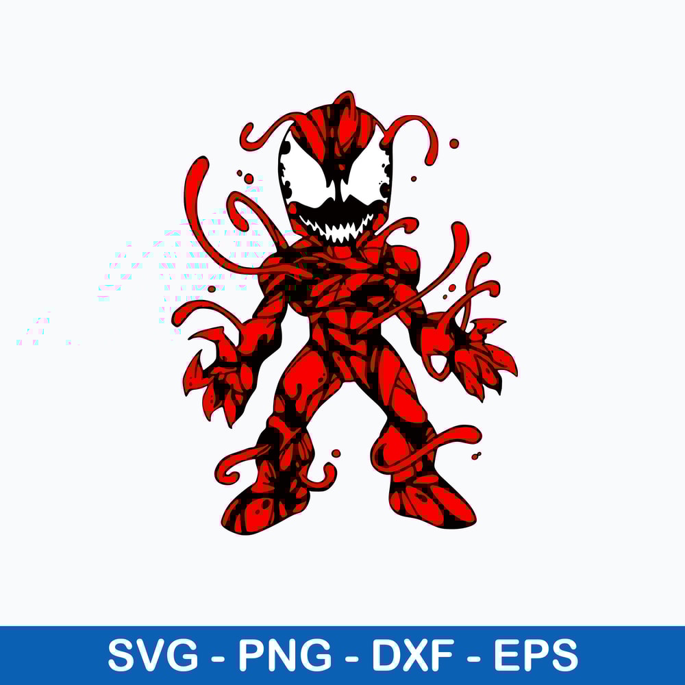 Carnage 2 Venom 2 Svg, Venom Svg, Monter Svg, Png Dxf Eps File.jpeg
