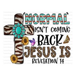 normal isn't coming back jesus is png, sublimation design downloads, jesus sublimation design, christian png, religious