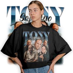 limited tony soprano vintage t-shirt, graphic unisex t-shirt, retro 90s tony soprano fans homage t-shirt, gift for women