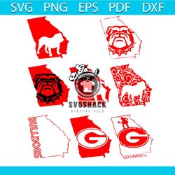 georgia bulldogs football svg, sport svg, georgia bulldogs svg