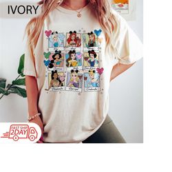 retro disney princess shirt, princess shirt, disney balloon shirt, disney trip shirt, disney belle, cinderella, tiana, r