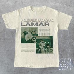 kendrick lamar vintage 90s inspired t-shirt | retro y2k graphic unisex shirt | kendrick lamar merch | oversize brown tee