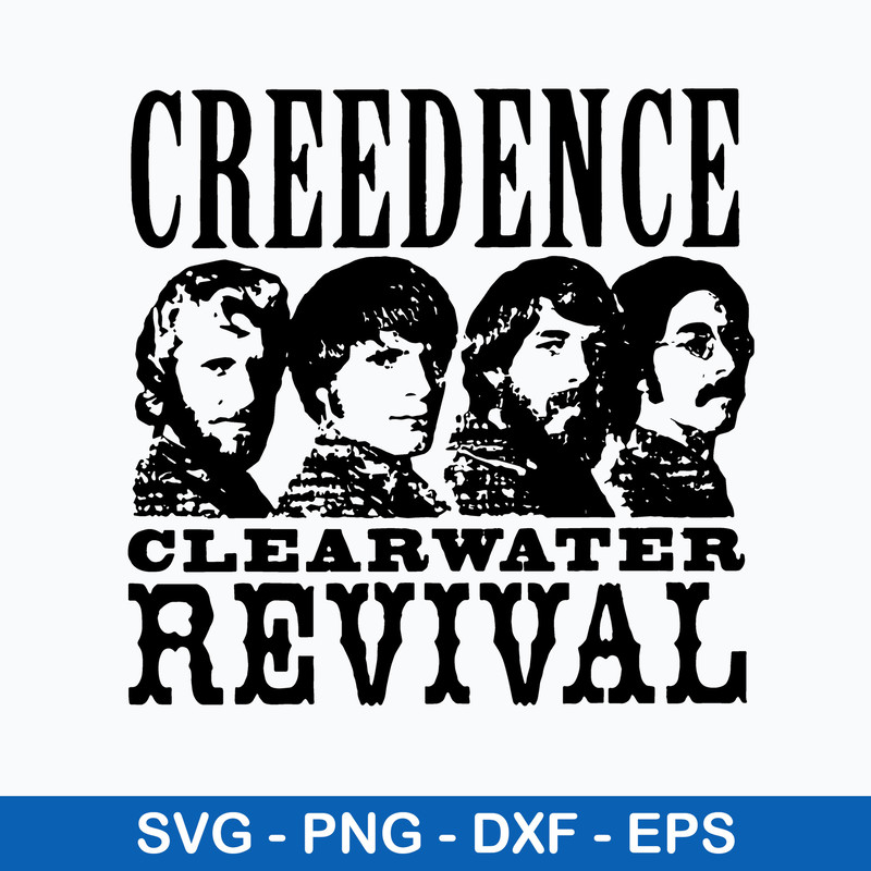 Creedence Clearwater Revival Fortunate Son Svg, Fortunate Son Svg, Png Dxf Eps File.jpeg
