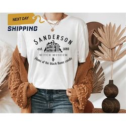 Women's SANDERSON WITCH MUSEUM Fall Halloween Witch Spell Limited Time Tee T-Shirt Graphic Tee