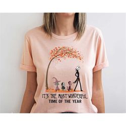 it's the most wonderful time of the year shirt gift for halloween, horror movie shirt, fall aesthetic tshirt,witchy shir