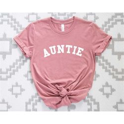 aunt shirt, auntie shirt, aunt shirt, pregnancy announcement, gift for aunt, pregnancy reveal to aunt, cool aunt shirt