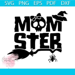 momster svg, mom skull svg, witch svg, monster svg, halloween svg