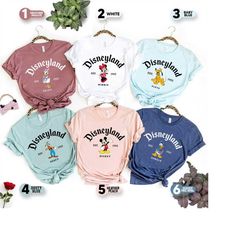 disneyland family shirts, mickey and friends shirt, family disneyland shirts disney trip shirt, disneyland shirt, 2023 d